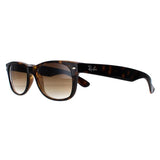 Ray-Ban New Wayfarer 2132 sunglasses 52mm Light Havana Brown gradient - British product