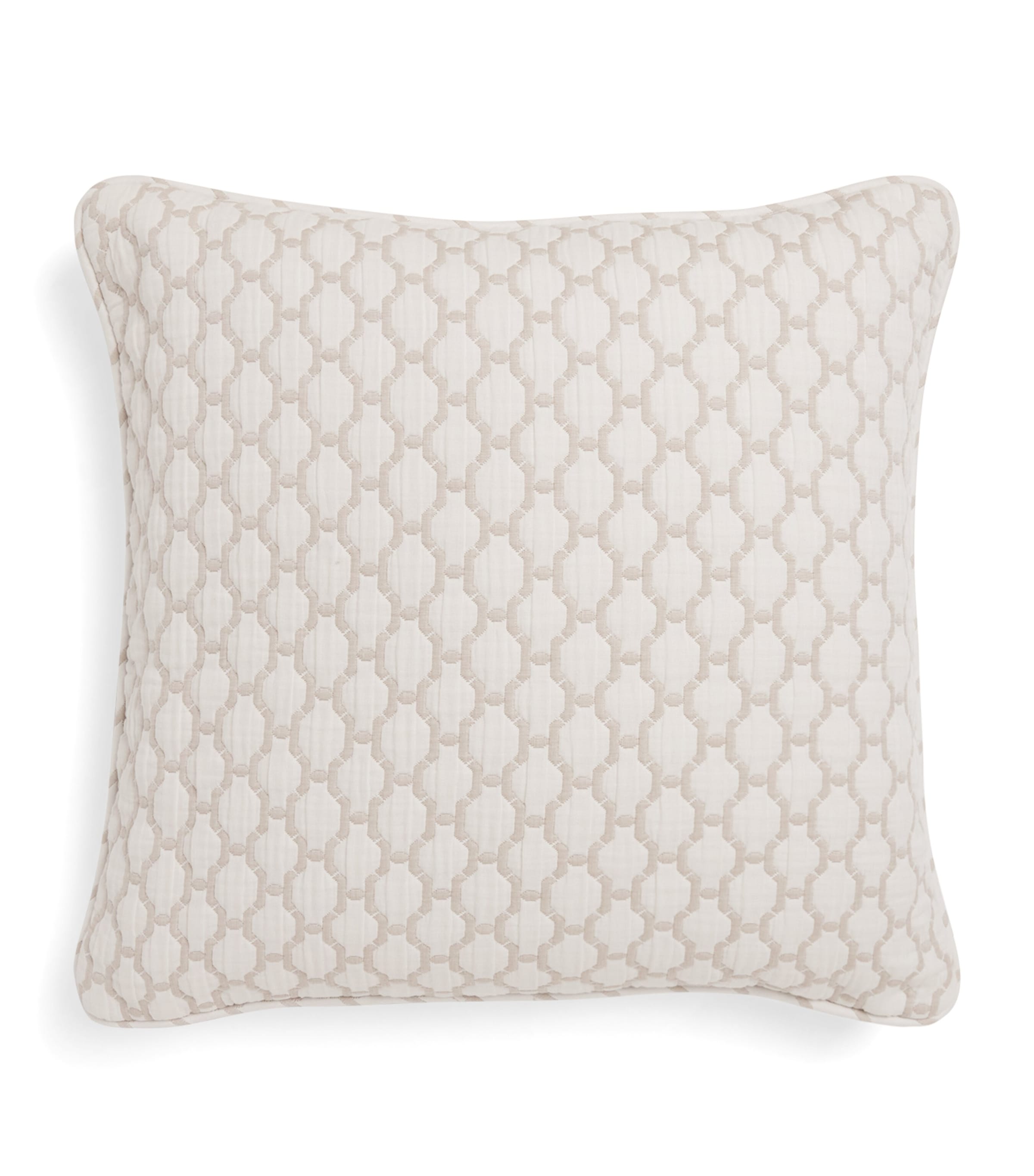 Peter Reed Piped Riyad cushion 50cm x 50cm, imported from the UK