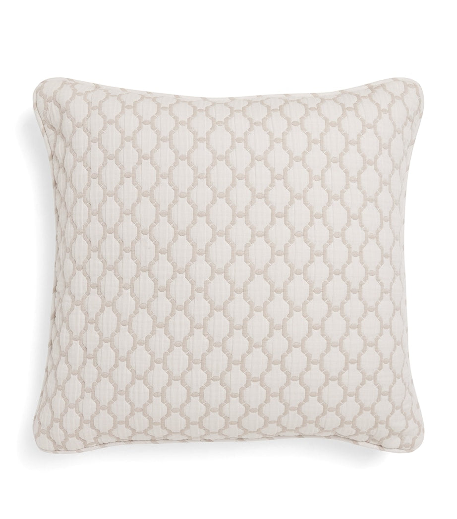 Peter Reed Piped Riyad cushion 50cm x 50cm, imported from the UK