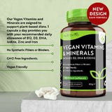 Nutravita Vegan Essential Multivitamins - 120 Vegan Capsules GOODS Superdrug   