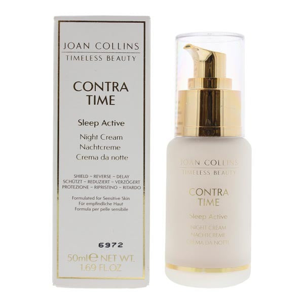 Joan Collins Contra Time Sleep Active Night Cream 50ml GOODS Superdrug   