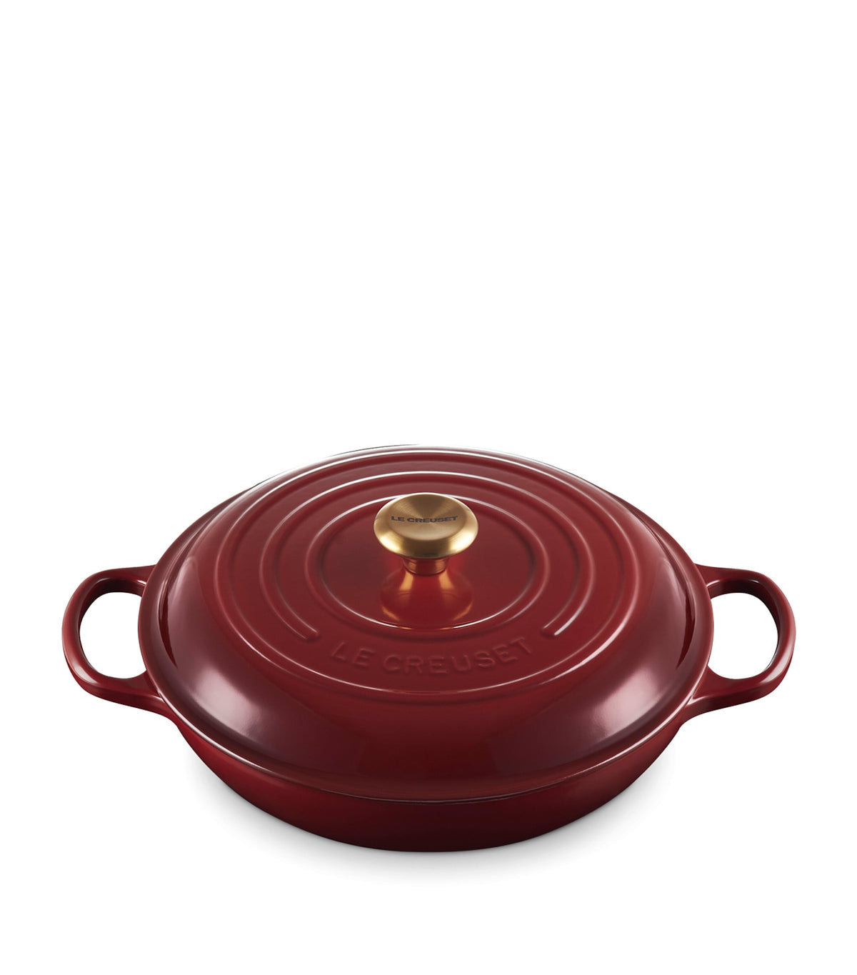 Le Creuset cast iron shallow casserole dish 30cm, UK version