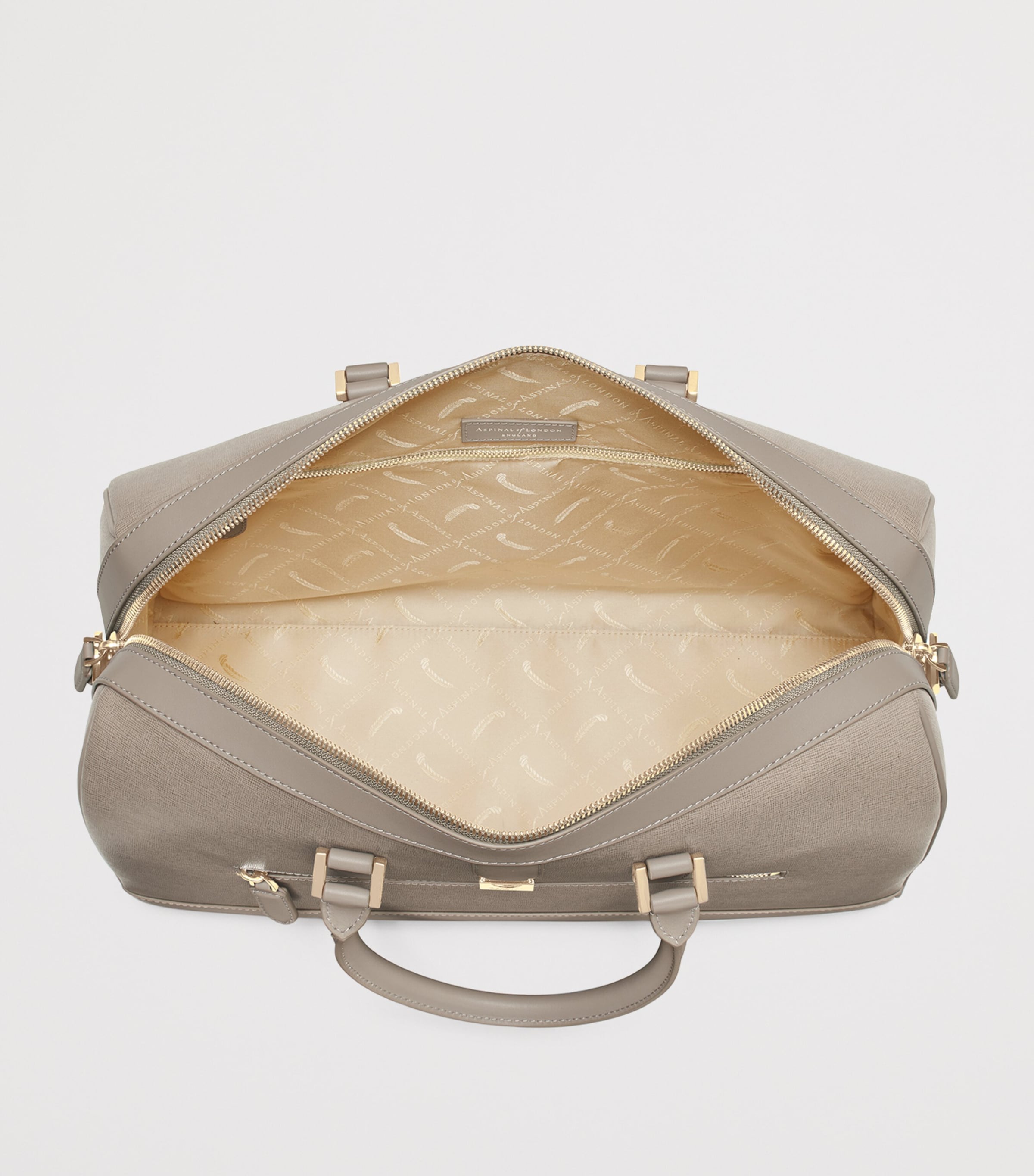 Aspinal Of London Leather Connaught Holdall - British product