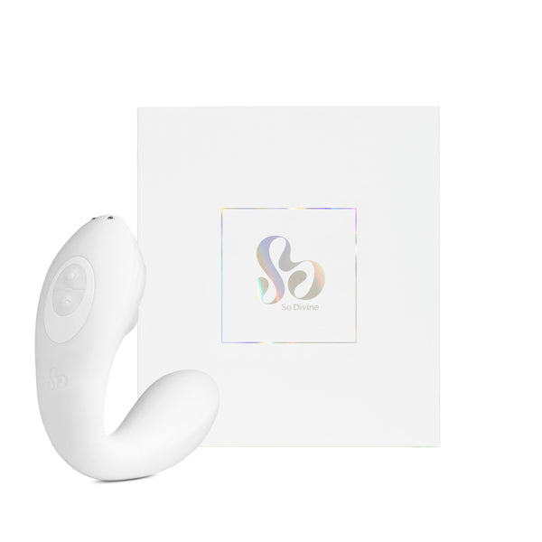 So Divine Pearl Vibe G-spot Suction Stimulator White GOODS Superdrug   