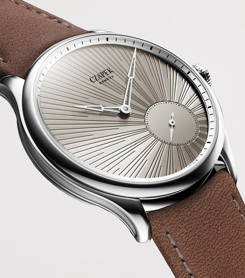 Czapek Promenade stainless steel watch 38mm - British product