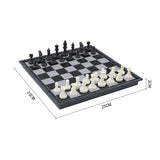 Livingandhome portable folding magnetic chess set, UK version