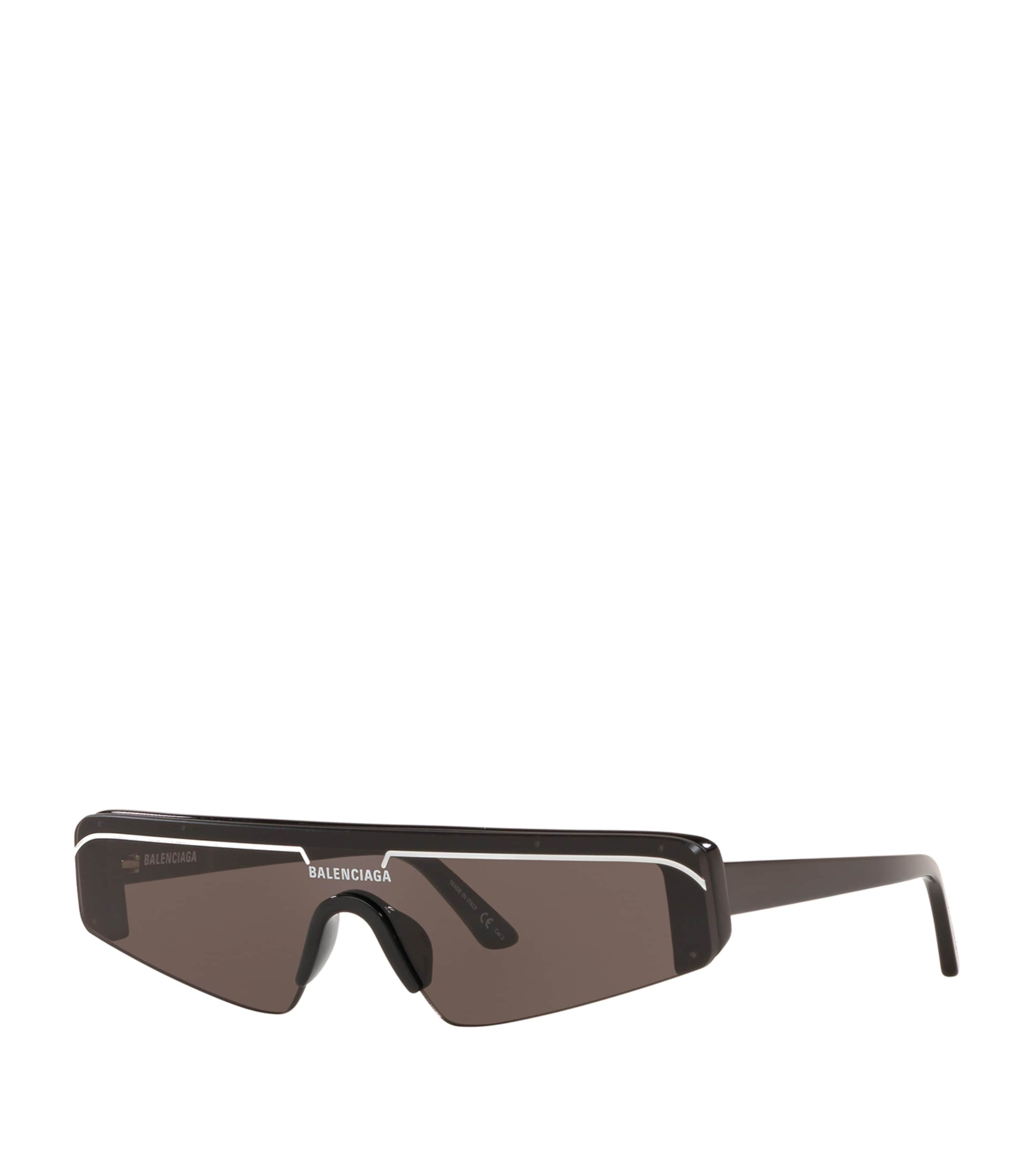 Balenciaga rectangular ski sunglasses - British product