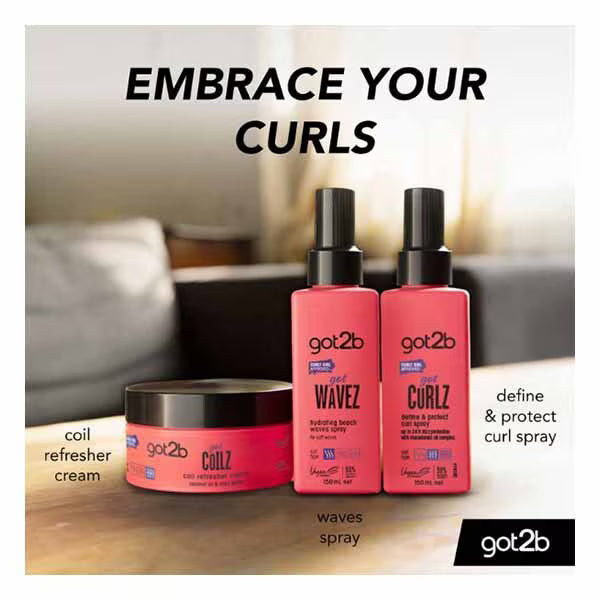 Got2b Curl Beach Waves Hair Spray 150ml, UK version