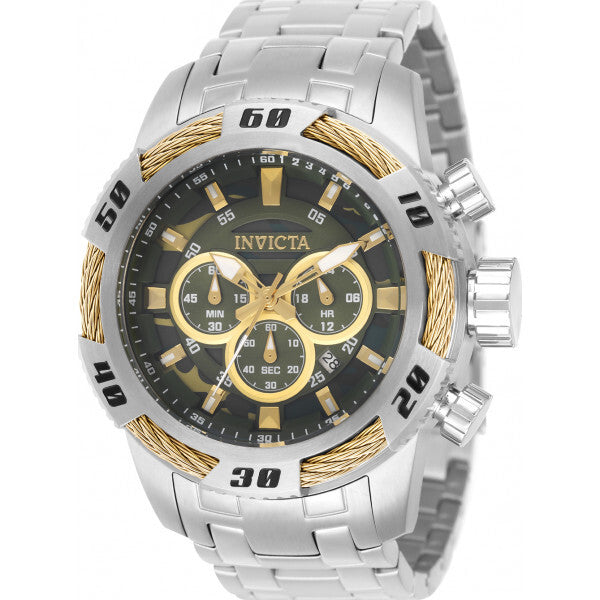 Invicta black men's Speedway watch, UK version
