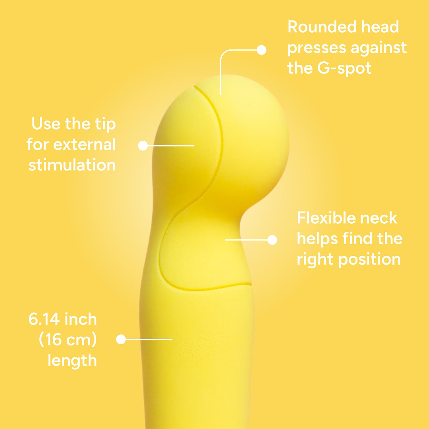 Smile Makers Tennis Pro G-spot vibrator in silicone (British brand)