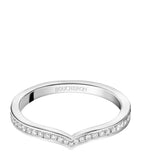 Boucheron platinum diamond wedding band Pont de Paris - British product