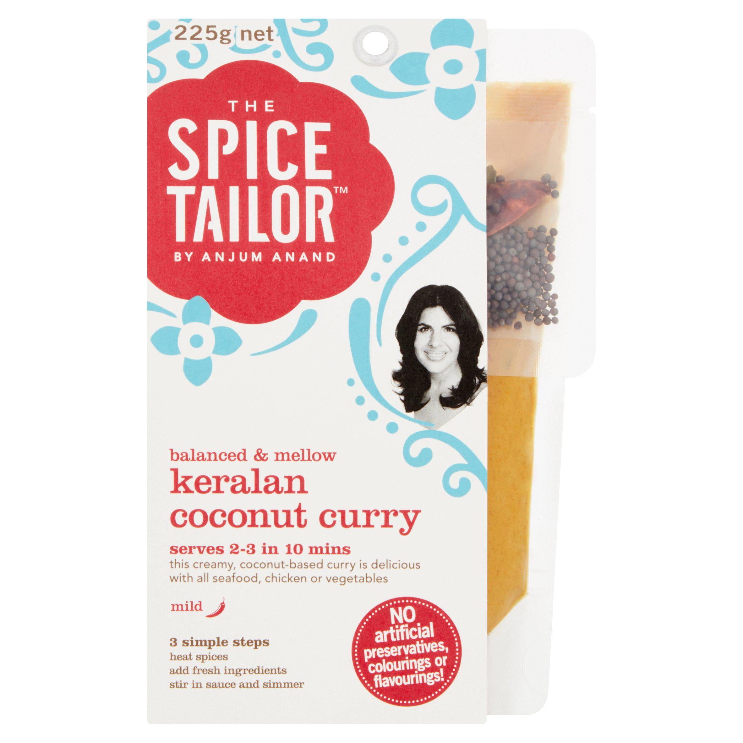 The Spice Tailor Keralan Coconut Indian Curry Sauce Kit 225g Indian Sainsburys   