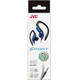JVC HA-EB75-AN-U Adjustable Sport Clip Earphones, Blue