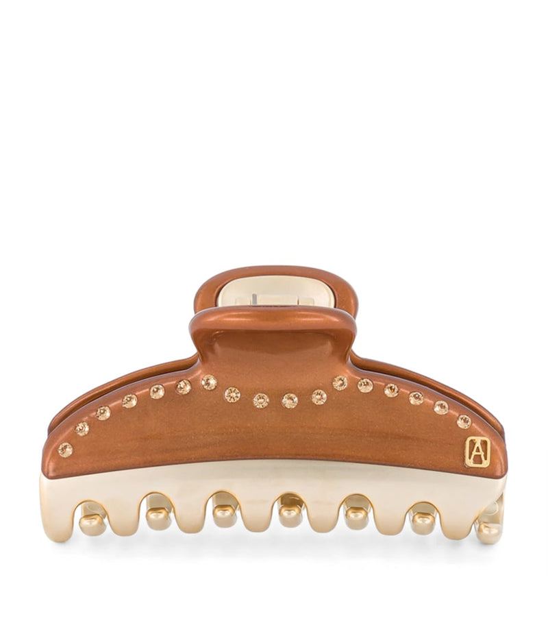 Alexandre de Paris gold-plated claw hair clip (British brand)