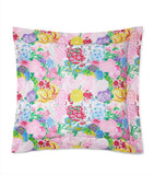 Pratesi Millefiori square pillowcase 65cm x 65cm, imported from the UK
