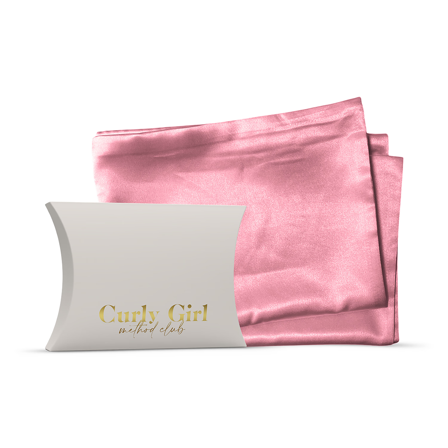 Curly Girl Method Club satin pillowcase, UK version