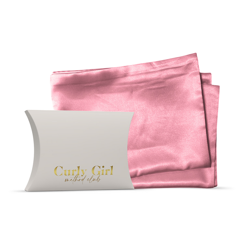 Curly Girl Method Club satin pillowcase, UK version