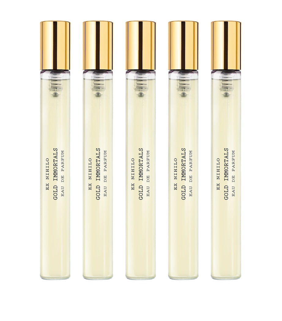 Ex Nihilo Gold Immortals eau de parfum travel set 5x7.5ml, UK version
