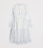 Petite Amalie tulle embroidered daisy dress for ages 4-16 years, imported from the UK
