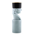 GINORI 1735 Il Letterato porcelain candle holder - British product