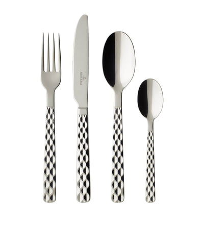 Harrods Villeroy & Boch Boston 24-Piece Cutlery Set - Acheter en ligne chez McGrocer