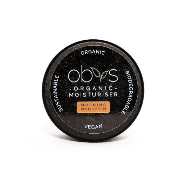 Obvs Skincare Organic Morning Mandarin Moisturiser 50ml, imported from the UK