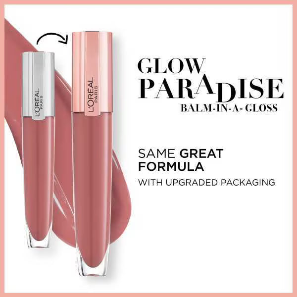 L'Oreal Paris Glow Paradise Balm-In-Gloss 412 Heighten, UK version