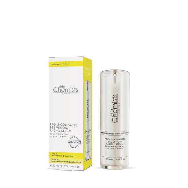 skinChemists Pro-5 Collagen Bee Venom Facial Serum 30ml