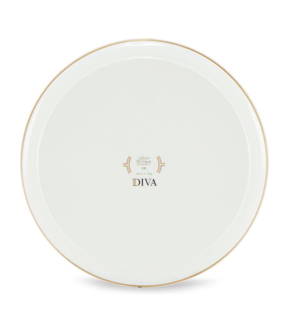 Ginori 1735 porcelain tray Colonna Diva Rosa 17cm, imported from the UK