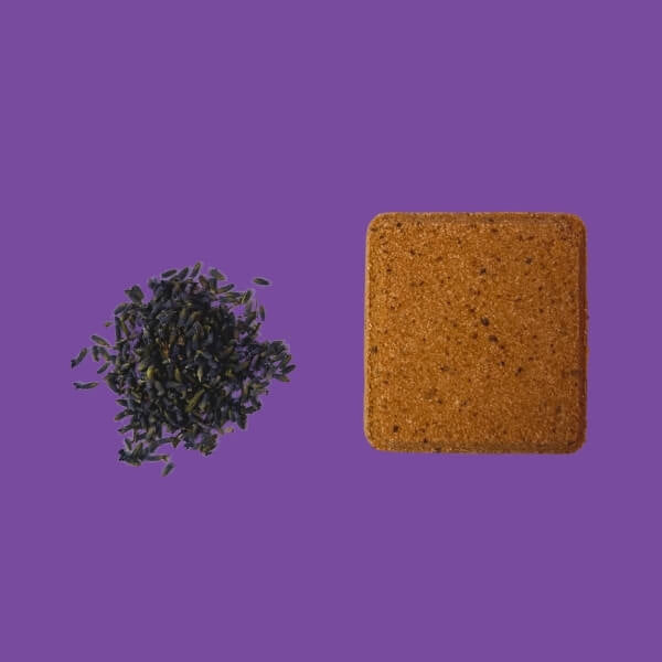Detox bath bomb with lavender and juniper 100g, imported from the UK