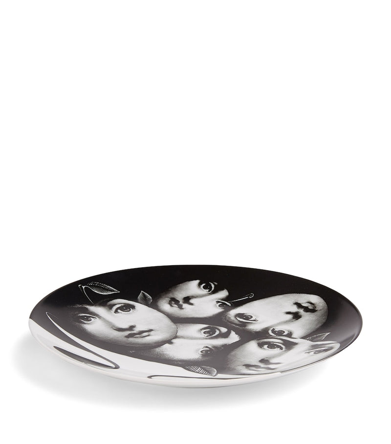 Fornasetti Tema e Variazioni No. 104 wall plate 26cm - British product
