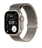 Apple Watch Ultra 3 Natural Titanium Milanese Loop smartwatch 49mm - British product