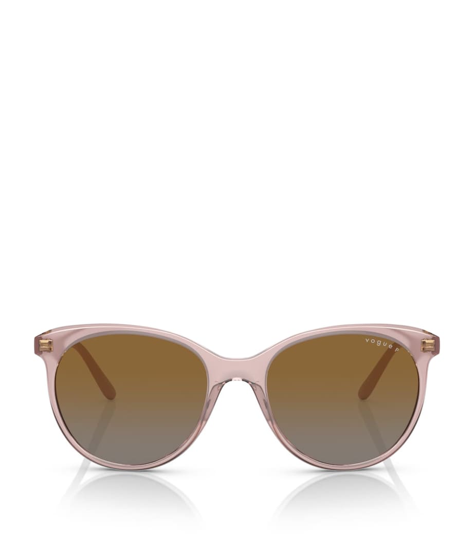 Vogue acetate round sunglasses with UV protection (British brand)