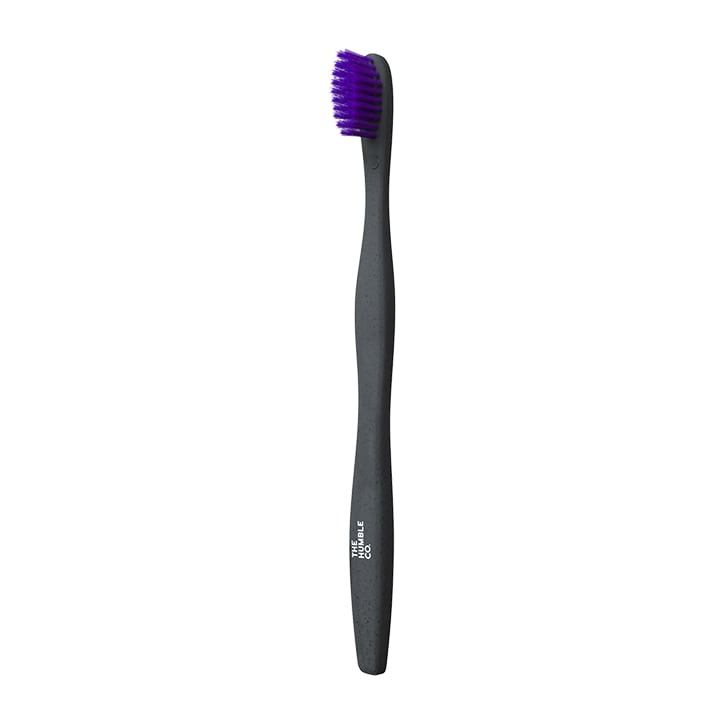 Humble Plant Based Sensitive Toothbrush - Pack of 2 (Blue/Purple or Black/White)