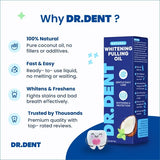 Dr.Dent coconut pulling oil 237ml, imported from the UK