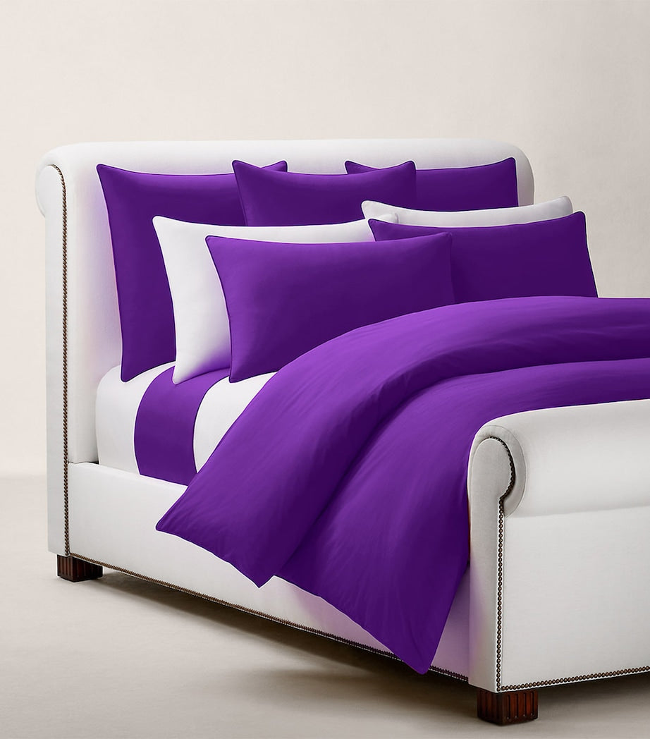 Ralph Lauren Cotton Polo Player Square pillowcase 65cm x 65cm, imported from the UK