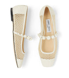 Ade Fishnet Ballet Flats