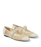 Ade Fishnet Ballet Flats