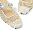 Ade Fishnet Ballet Flats