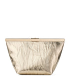 Jimmy Choo metallic leather Ganache clutch bag, UK version