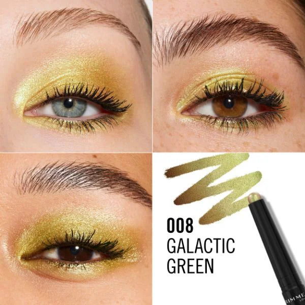 Rimmel Wonder'Last Shadow Stick Galactic Green, imported from the UK