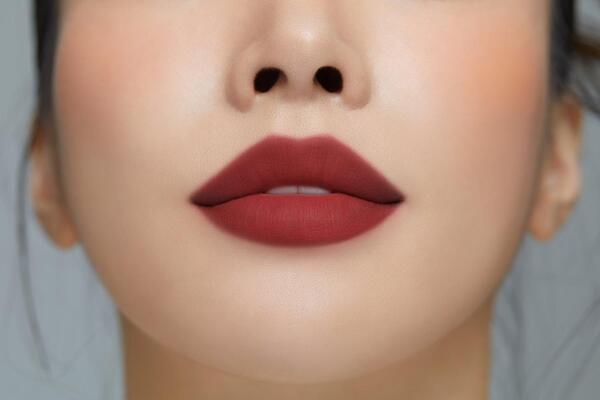 I'M MEME matte velvet lip tint Preppy Brick #06, imported from the UK