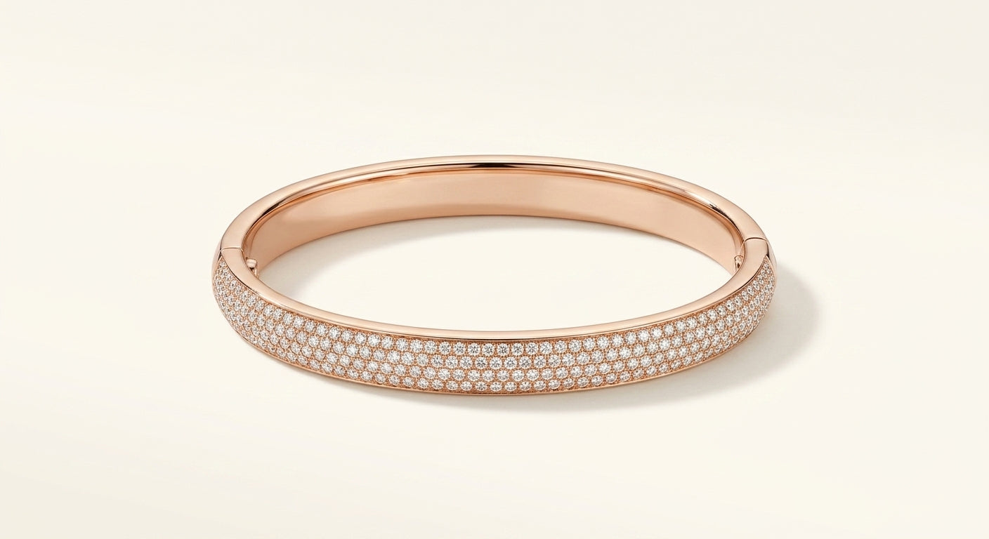 Cartier LOVE bracelet 18ct rose gold 3.07ct diamonds - British product
