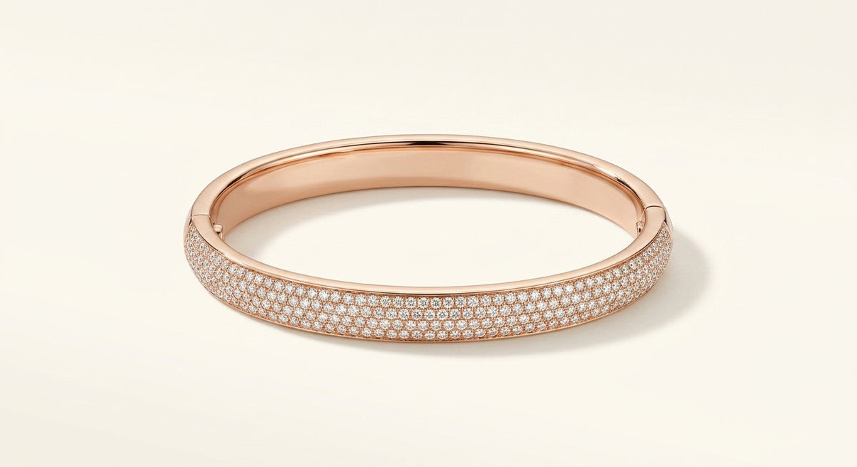Cartier LOVE bracelet 18ct rose gold 3.07ct diamonds - British product