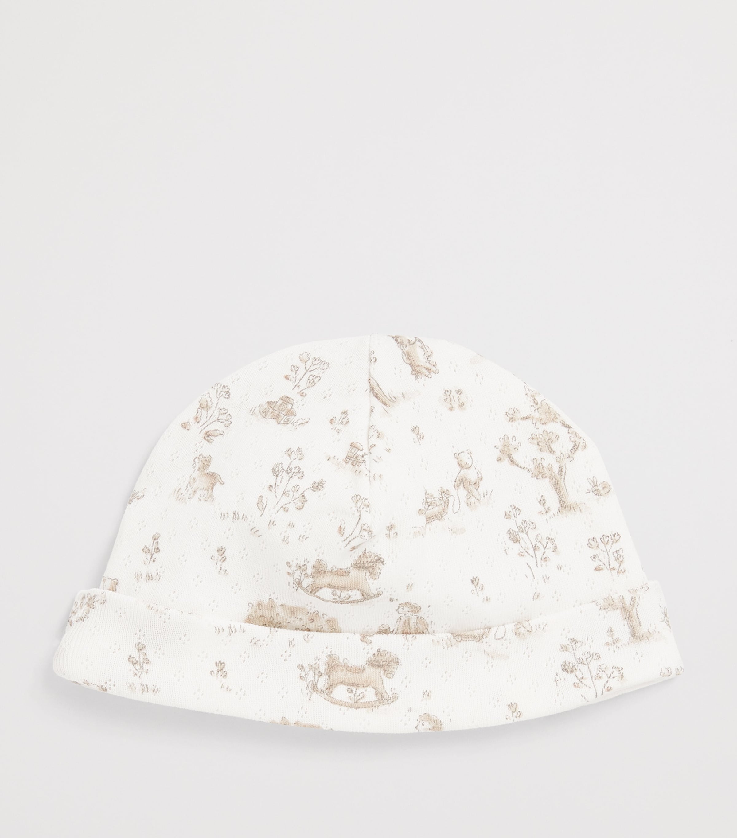 Tartine et Chocolat cotton printed beanie (British brand)