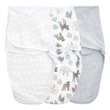 Aden+Anais essentials easy swaddle wrap 1.0 TOG 3 pack toile (0-3months)   3 per pack