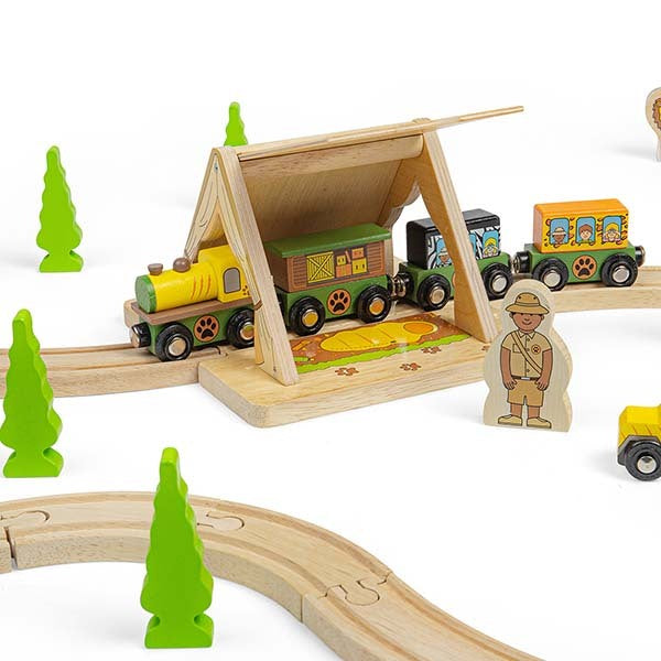 Bigjigs Rail Safari Tent GOODS Superdrug   