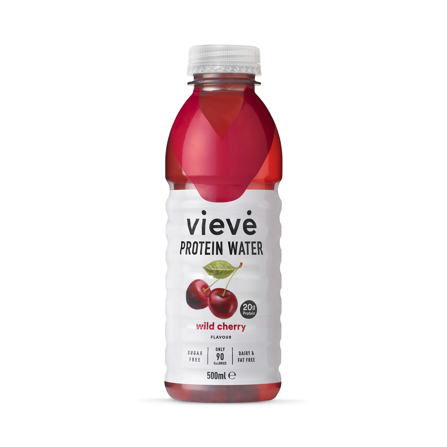 Vieve cherry protein water 500ml, imported from the UK