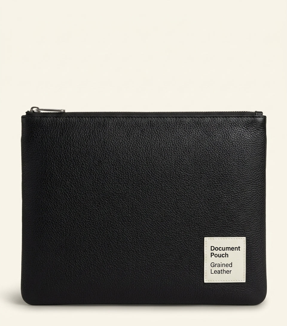 Cartier large leather portfolio bag, imported from the UK