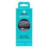 Adios Compostable & Biodegradable Dog Poo Bags - Grey    120 per pack